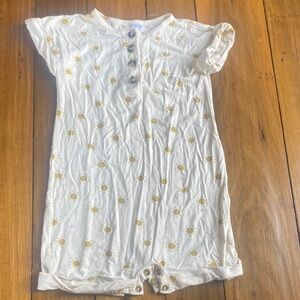 Sun Patterned Baby Onesie. Lou Lou and Company
